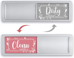 Dishwasher Magnet Clean Dirty Sign, Stylish Dirty Clean Dishwasher Magnet - Easy to Read Clean Dirty Magnet for Dishwasher, Strong Magnetic Dishwasher Clean Dirty Sign, Home Decor Kitchen Sign Magnets