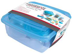 42pc Fresh Keeper Storage Container Set - Blue