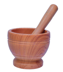 Classic Granite Mortar & Pestle Set – Durable Grinding Bowl for Fresh Spices, Herbs, and Seeds