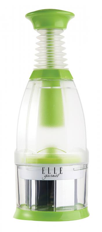 Elle Gourmet Food Chopper – Easy Vegetable, Fruit, Cheese, and Nut Chopper with Anti-Skid Base, BPA-Free, Dishwasher Safe