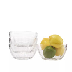 4-Piece 18.5oz Glass Bowl Set – Durable, Dishwasher Safe for Easy Cleanup