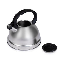 3 QT Stainless Steel Whistling Tea Kettle - Mirror