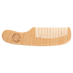 Baby Hair Brush and Comb Set for Newborn – Wooden Baby Brush with Soft Goat Bristle, Cradle Cap Brush for Newborns Infant, Toddlers, Eco-Friendly