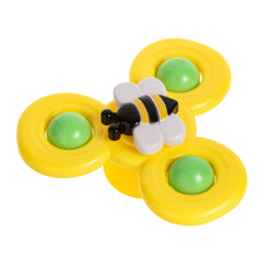 Suction Cup Spinner Toys for Toddlers, Suction Cup Fidget Spinner Bath Toys, Spinning Top Baby Sensory Toys for Toddlers 1-3 Boys Girls