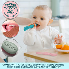 Baby Products Online - Silicone spoons for baby first stage for
