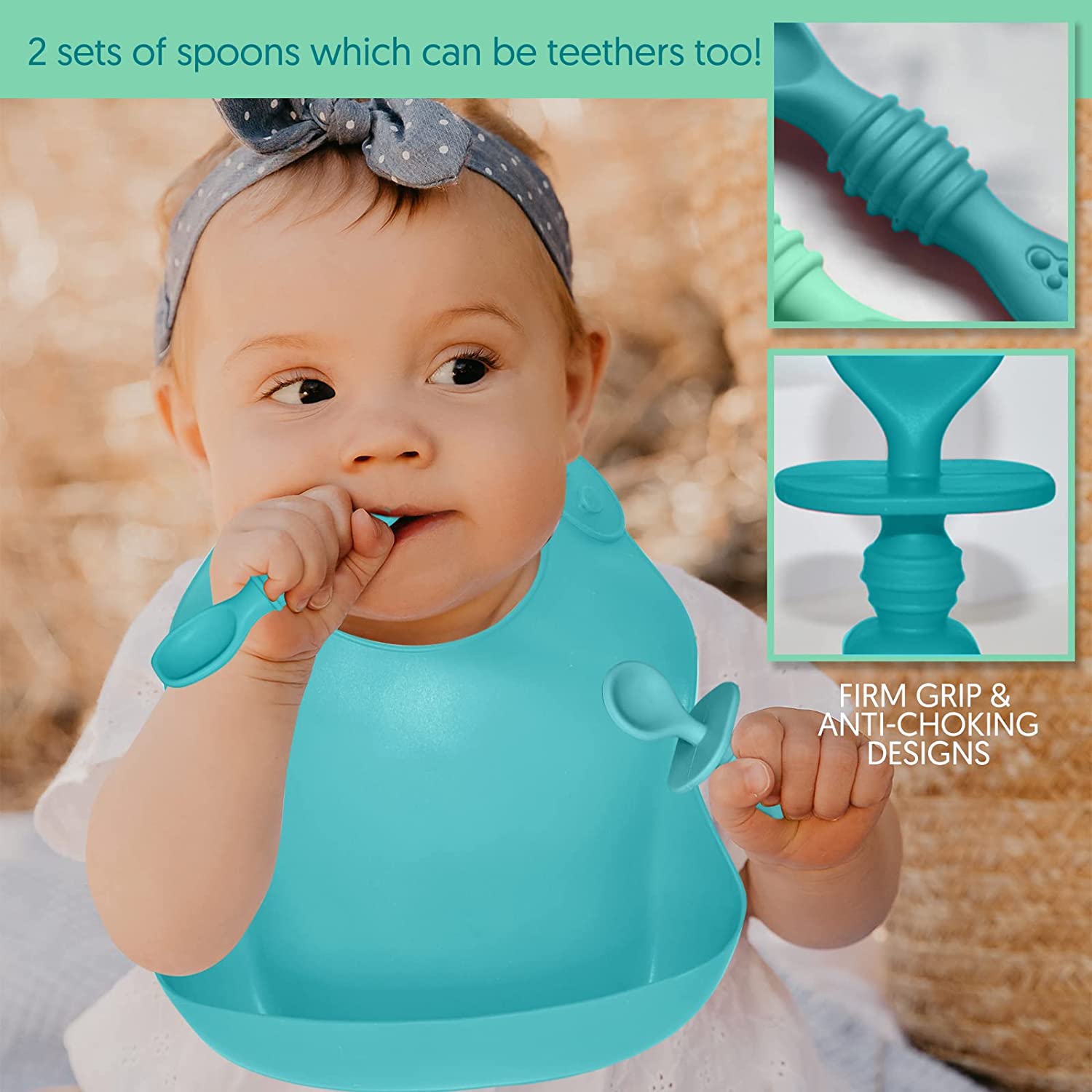 Shop Silicone Baby Feeding Set, Infant Eating Utensils